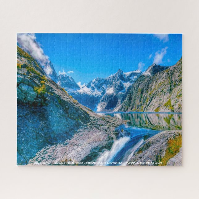 Quebra-cabeça Parque Nacional de Fiordland, Nova Zelândia (Horizontal)
