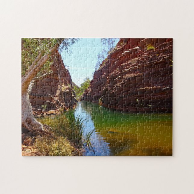 Quebra-cabeça Parque Nacional de Karijini, na Austrália. (Horizontal)