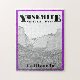Quebra-cabeça Parque Nacional de Yosemite, Califórnia - 11x14 - 