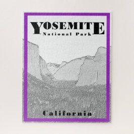 Quebra-cabeça Parque Nacional de Yosemite, Califórnia - 16x20 - 