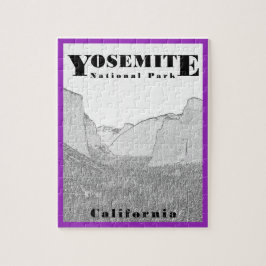 Quebra-cabeça Parque Nacional de Yosemite, Califórnia - 8x10 - 1