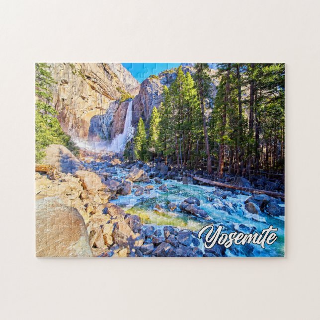 Quebra-cabeça Parque Nacional de Yosemite, EUA (Horizontal)