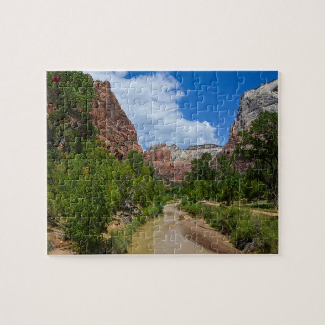 Quebra-cabeça Parque Nacional de Zion Utah (Horizontal)