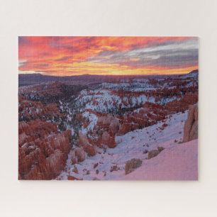 Quebra-cabeça Parque Nacional do Bryce Canyon aos domingos no in