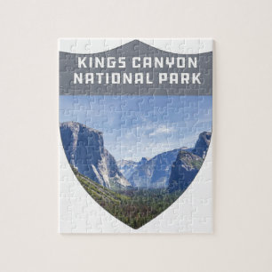 Quebra-cabeça Parque Nacional do Kings Canyon a caminhar na Cali