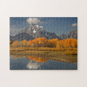 Quebra-cabeça parque nacional do teton grande