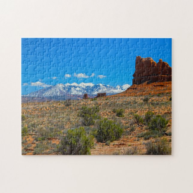 Quebra-cabeça Parque Nacional dos Arcos Jigsaws Utah EUA. Jigsaw (Horizontal)