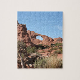 Quebra-cabeça Parque nacional dos arcos, perto de Moab, Utá, EUA