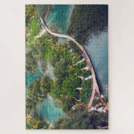 Quebra-cabeça Parque Nacional dos Pequenos Lagos, Croácia