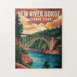 Quebra-cabeça Parque Nacional e Reserva de New River Gorge