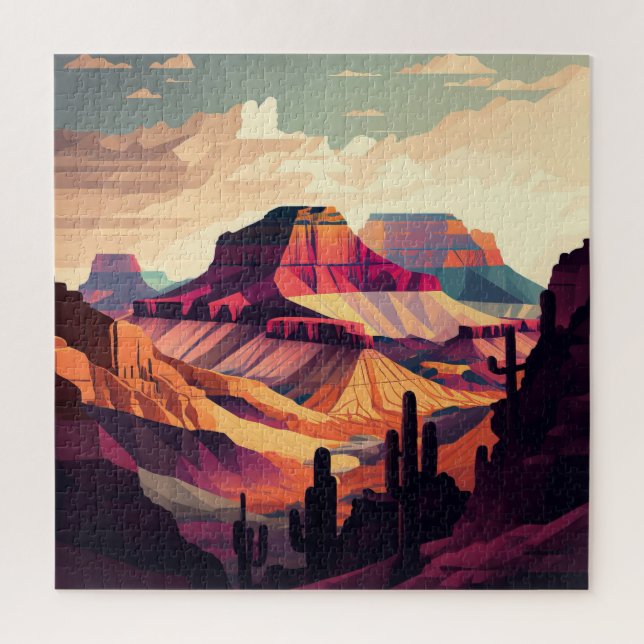 Quebra-cabeça Parque Nacional Grand Canyon (Vertical)