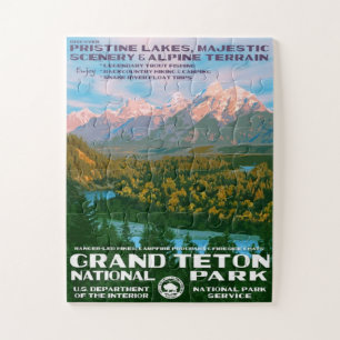 Quebra-cabeça Parque Nacional Grand Teton