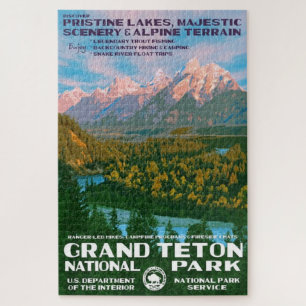 Quebra-cabeça Parque Nacional Grand Teton