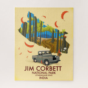 Quebra-cabeça Parque Nacional Jim Corbett, Estado de Uttarakhand