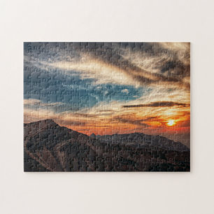 Quebra-cabeça Parque Nacional Montanhas Cênicas Sunset Utah