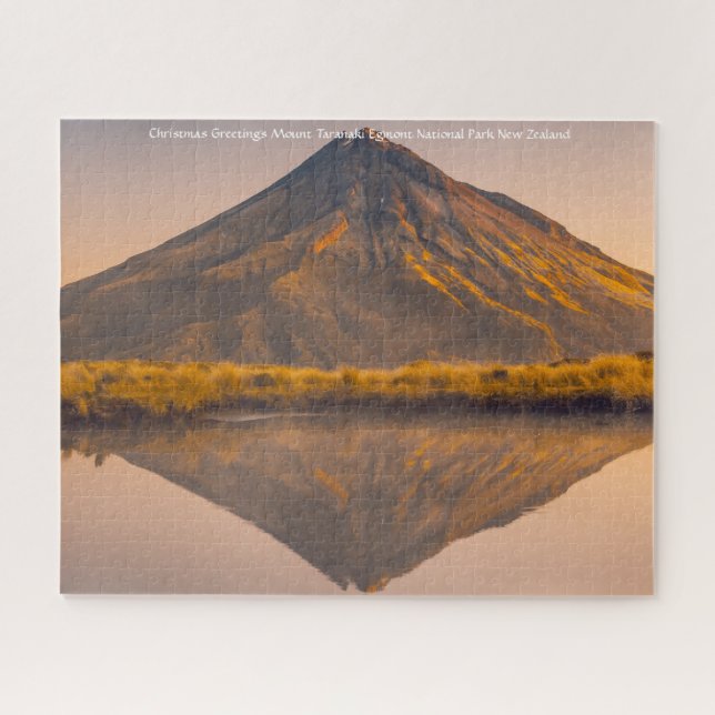 Quebra-cabeça Parque Nacional Monte Taranaki Egmont Nova Zelândi (Horizontal)
