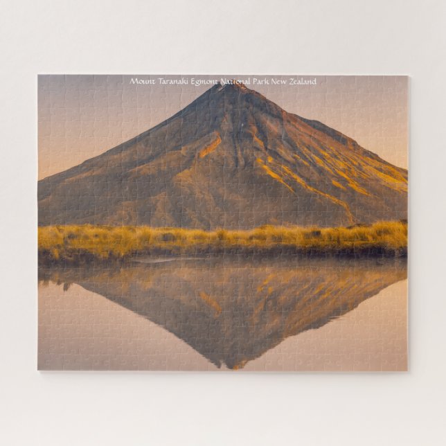 Quebra-cabeça Parque Nacional Monte Taranaki Egmont Nova Zelândi (Horizontal)