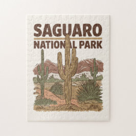 Quebra-cabeça Parque Nacional Sonoran Desert Saguaro