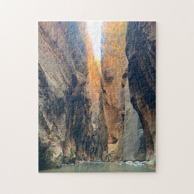 Quebra-cabeça Parque Nacional Zion: Os estreitos (Vertical)
