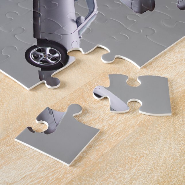 Quebra-cabeça Partido de Porche (Lateral)