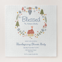 Partido Jante de agradecimento Personalizado