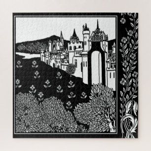 Quebra-cabeça “Partindo da Abadia” por Aubrey Beardsley