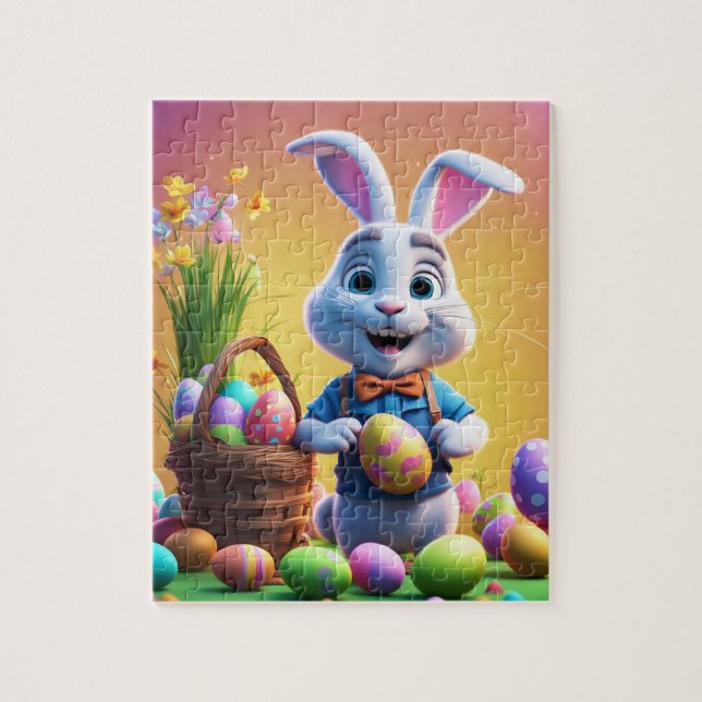 Quebra-cabeça Páscoa Bunny Puzzzle (Vertical)