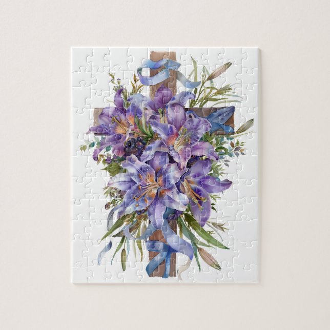 Quebra-cabeça Páscoa Cross (Vertical)