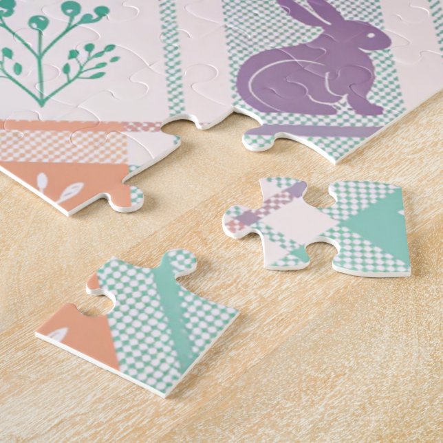 Quebra-cabeça Páscoa da Xadrez verificada (Lateral)