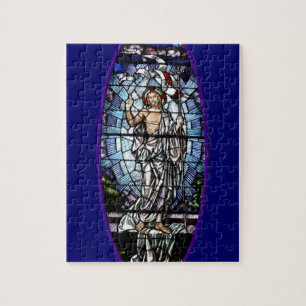Quebra-cabeça Páscoa: Ressurreição do vitral do cristo
