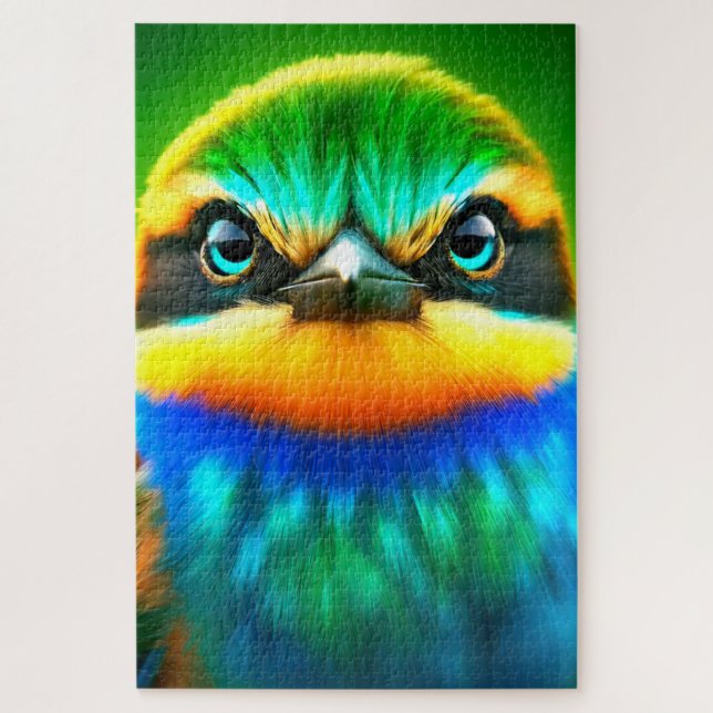 Quebra-cabeça Pássaro (Vertical)