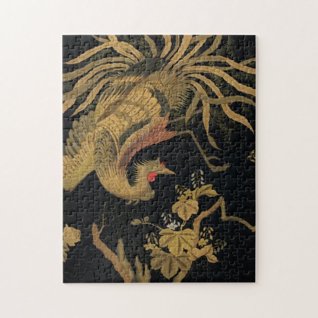 Quebra-cabeça Pássaro Audsley Mítico Howo: Fênix Japonesa de 188 (Vertical)
