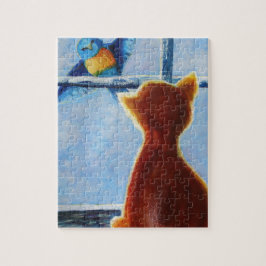 Quebra-cabeça Pássaro de arrelia