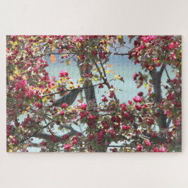 Quebra-cabeça Pássaro Gato