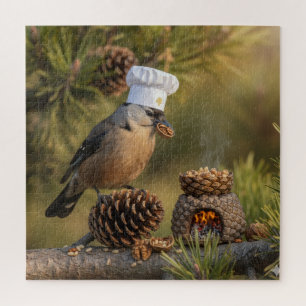Quebra-cabeça Pássaro Nutcracker do Chef de Cozinhar bonito