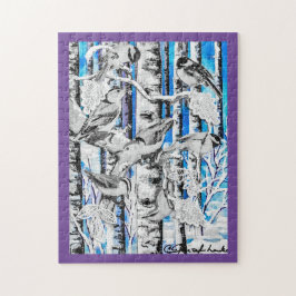 Quebra-cabeça Pássaros de Inverno