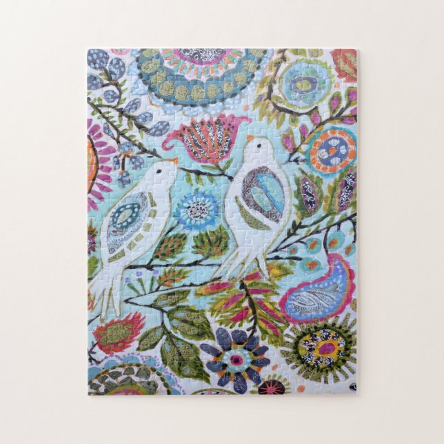 Quebra-cabeça Pássaros de Papel I (Vertical)