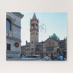 Quebra-cabeça Pássaros na Antiga Igreja do Sul em Boston