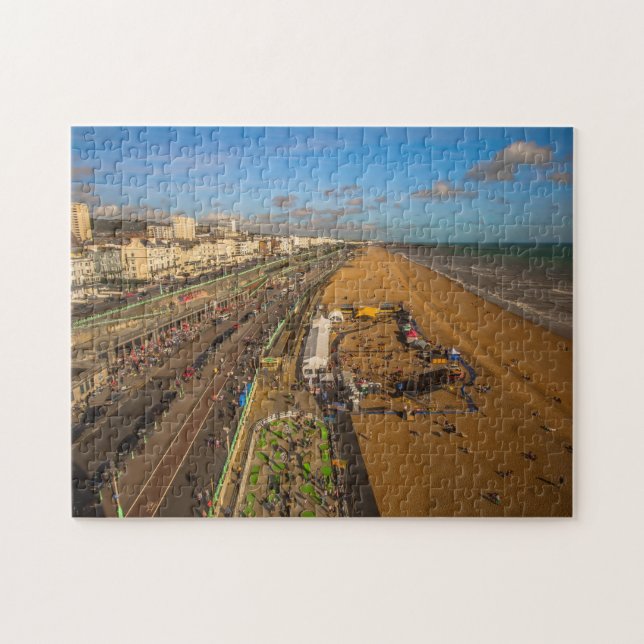 Quebra-cabeça Passeio de Brighton. (Horizontal)