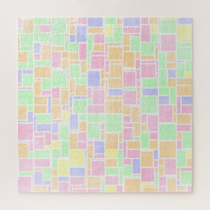 Quebra-cabeça Pastel Mondrian