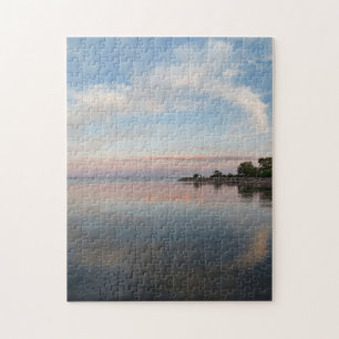 Quebra-cabeça Pastel Sunset no Lago Ontário