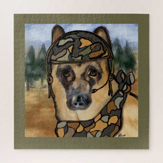 QUEBRA-CABEÇA PASTOR ALEMÃO (Vertical)