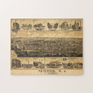 Quebra-cabeça Paterson New Jersey Railroad Natural Landmarks