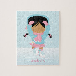 Quebra-cabeça Patinador de Figura Pequena