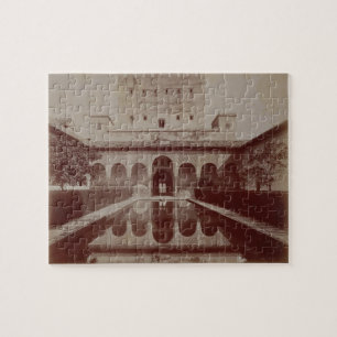 Quebra-cabeça Pátio de los Arrayanes, Alhambra, c.1875-80 (sepi