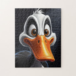 Quebra-cabeça Pato bonito.
