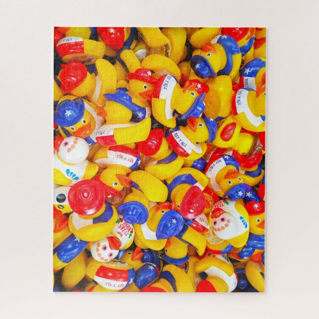 Quebra-cabeça Patos de Borracha do Texas (Vertical)