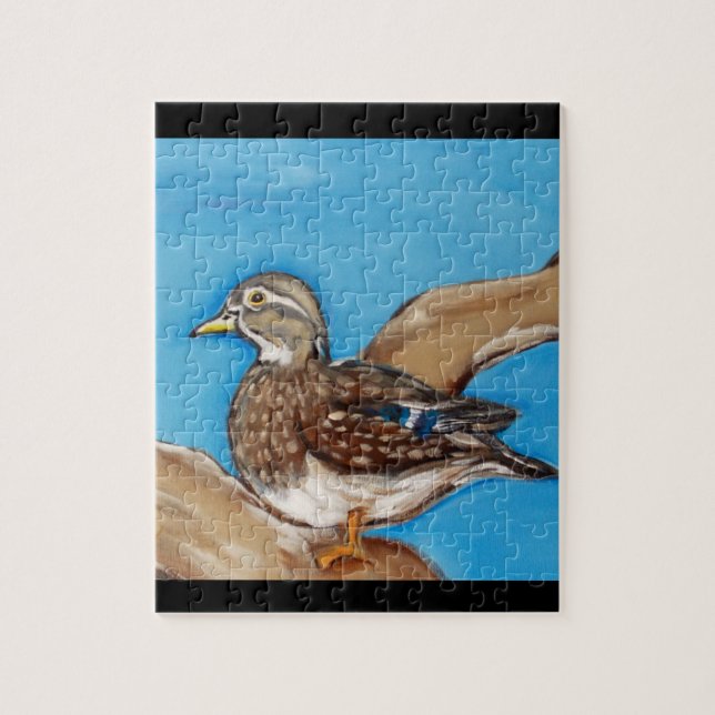 QUEBRA-CABEÇA PATOS DE MADEIRA (Vertical)