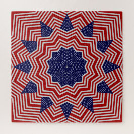 Quebra-cabeça Patriótico Americano