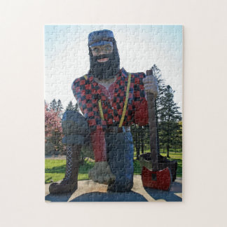 Quebra-cabeça Paul Bunyan e seu machado